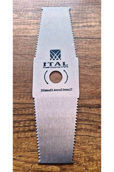 İtal Tırpan Bıçağı - Testere Dişli 30cm