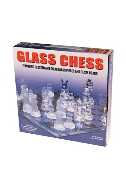 OEM Glass Chess Set 28x28 cm