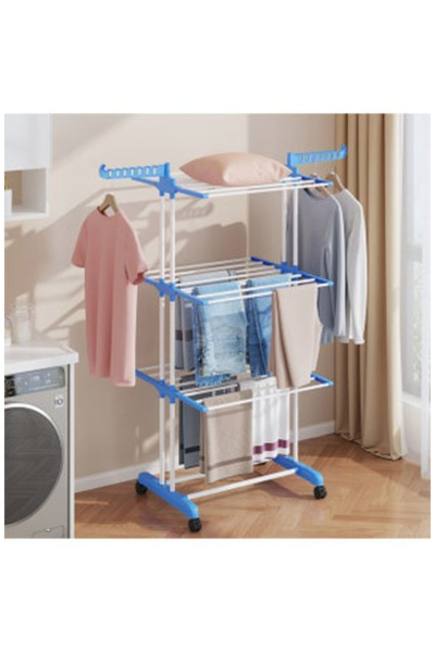Family Center Multi-Layer Clothes Drying Rack