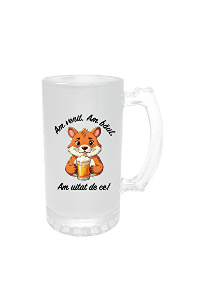 Mug Mania Personalized beer mug with funny message, I came. I drank. I forgot why, 500ml