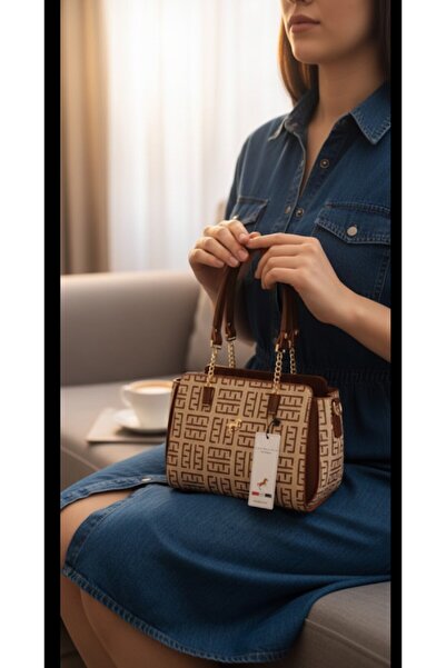 eflanmoda Miami Polo 3 Bölmeli Kadın El ve Omuz Çantası Ölçüler 23x16 cm