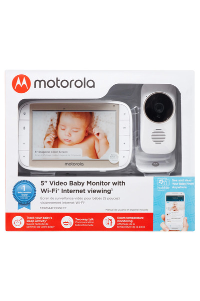 Motorola جهاز مراقبة الأطفال بالفيديو اللاسلكي بتقنية الواي فاي MBP844CONNECT