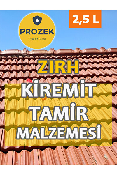 PROZEK ZIRH ZIRH Kiremit Tamir Malzemesi 2,5 L