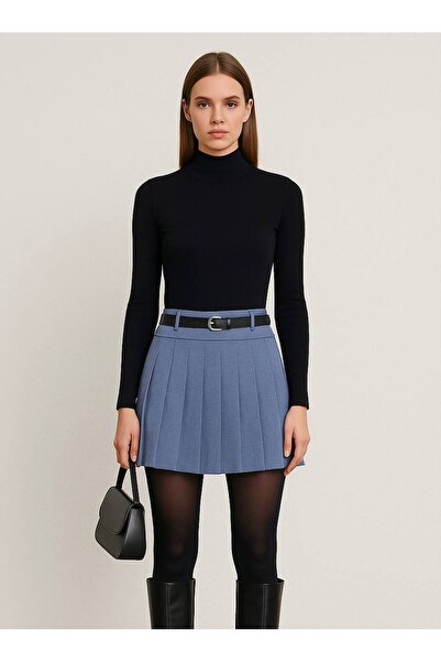 M&S moda evi Pleated Belt Detailed Skirt