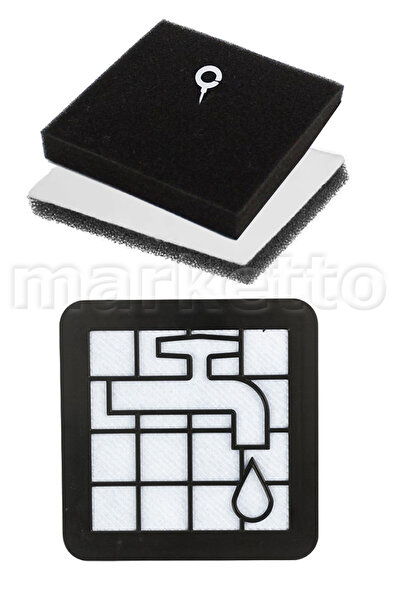 Marketto فلتر مسبق متوافق مع فيليبس XB 2122 / XB 2123/ XB 2125 / XB 2140 / XB...