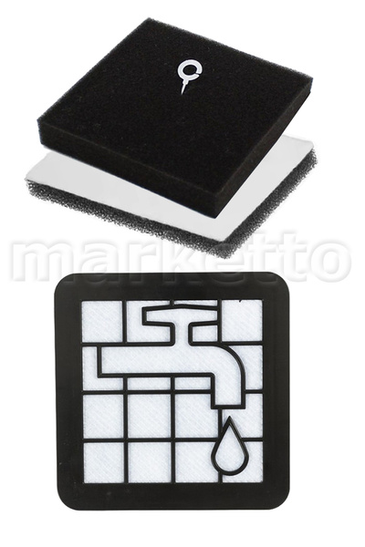 Marketto فلتر داخل الحجرة متوافق مع فيليبس XB2142/09 لـ PowerPro City 2000 2142 A+ جودة مستوردة