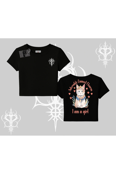 Tarzsokak تي شيرت بتصميم الأميرة كيدي اللطيفة من الخلف مطبوع Babby Tee