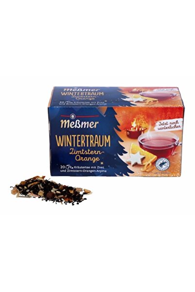 Messmer Winter tea with cinnamon and orange flavor 40g