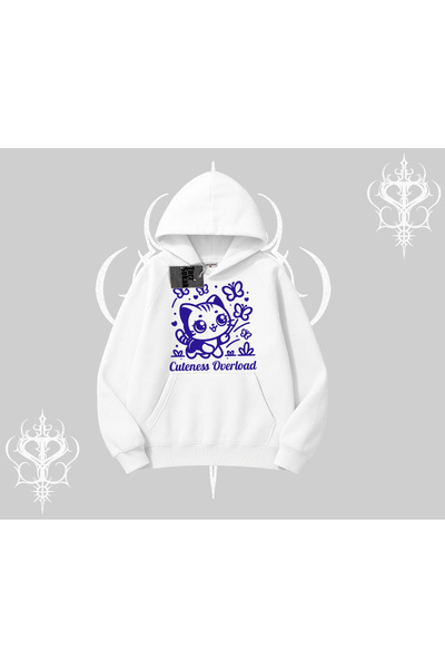 Tarzsokak Hanorac cu glugă cu imprimeu cu pisici, cu o doză de drăgălășenie e...