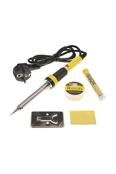 Lunitech 60w Havya Seti 5 Parça Lehim Tel Sehpa Kalem Havya Makinesi Seti