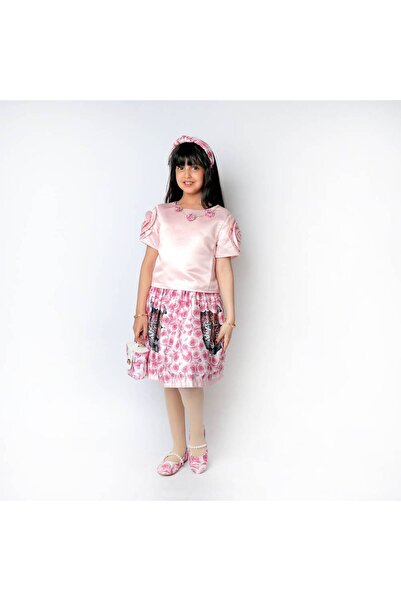 Mamnon تيور قطعتين وردي مورد