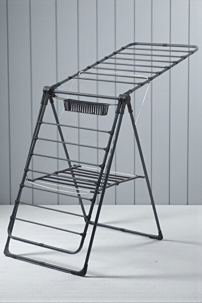 By Super Siyah Çamaşır Kurutmalık Ekstra Sağlam Paslanmaz Aliüminyum Alt Kuru...