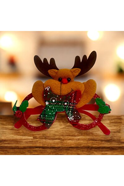 PARTİSERÜVENİ نظارات أطفال للاحتفال بالعام الجديد طراز غايكي باللون الأحمر