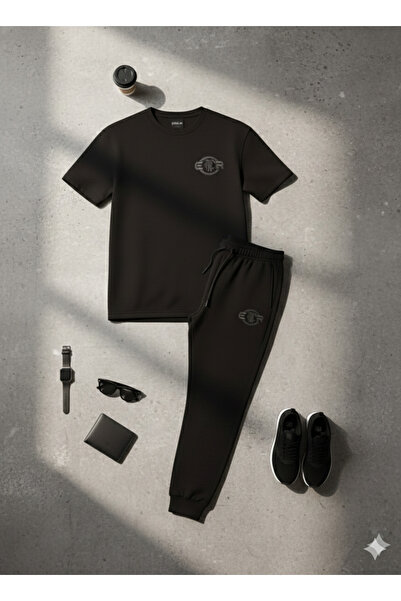 ECR MODA SET TRENING CU TRICOU IMPRIMAT ECR