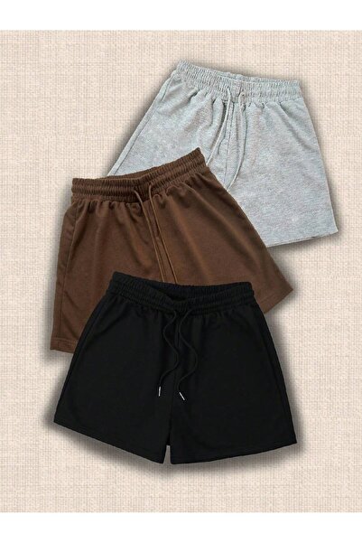 DAXİS Sportwear Company 3 قطع شورتات نسائية