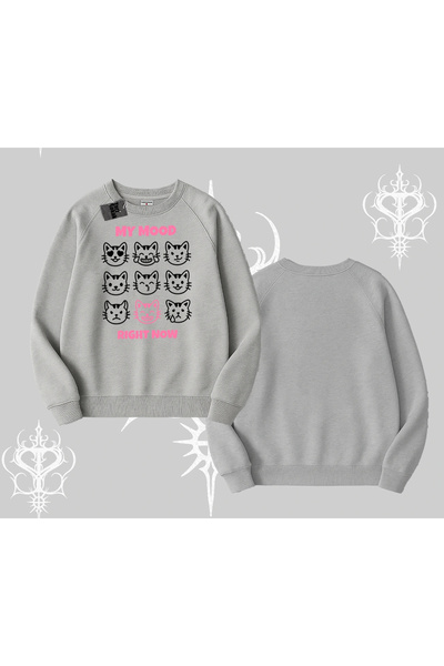 Tarzsokak Kitti Sweet Mini Logo Štampano Dukserica sa lađastim izrezom