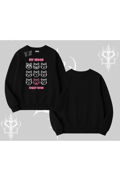 Tarzsokak Kitti Sweet Mini Logo Štampano Dukserica sa lađastim izrezom