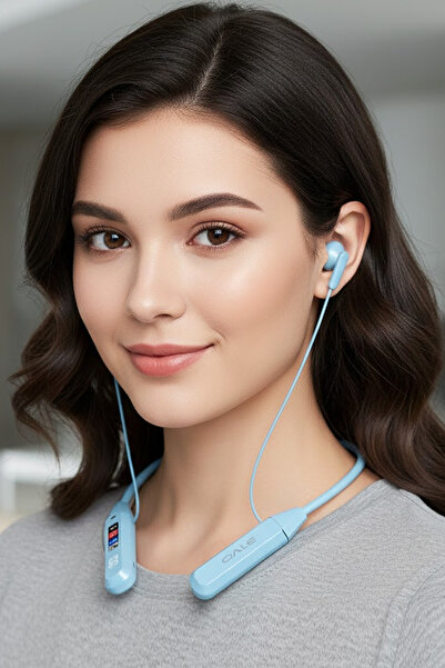 Muchmy سماعة أذن لاسلكية تدعم الصوت الجهير، تدعم بطاقة SD، مزودة بتقنية بلوتو...