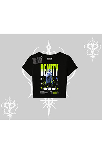 Tarzsokak Tricou Babby Tee Anime Unity Neon cu imprimeu grafic detaliat