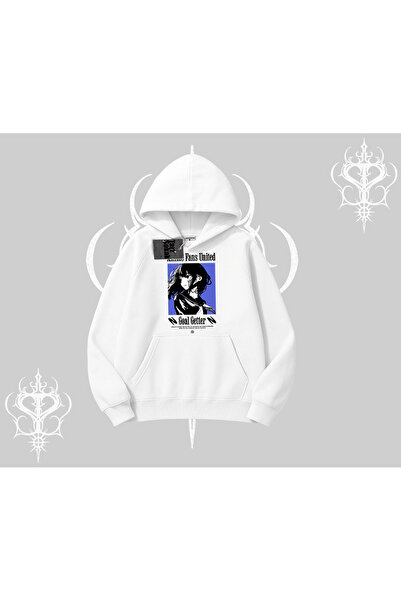 Tarzsokak Dukserica sa kapuljačom Oversize kroj Anime devojka Štampano