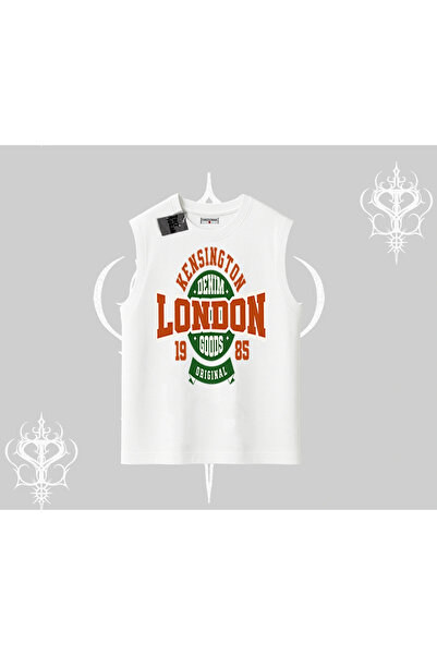 Tarzsokak Tricou fără mâneci London Denim 1985