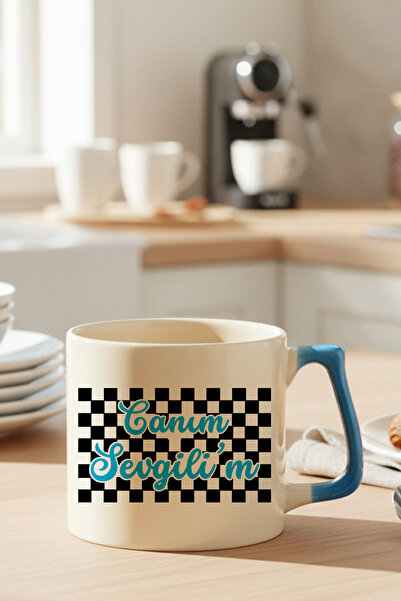 qoeuyl boutique Dear Lover Printed Wife, Husband and Wife Gift D Mug with Handle