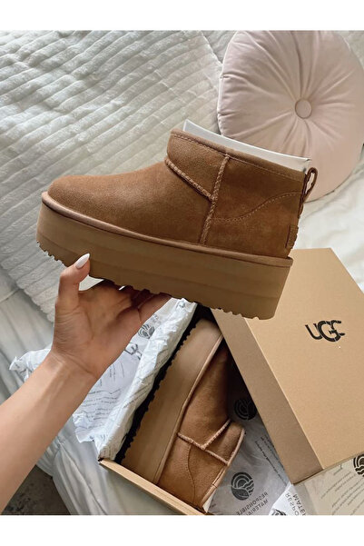 Veloria uG W Classic Mini Platform Kahverengi kadın BOT