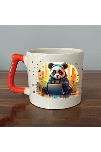 Kırtasiye Ofisi Sad Sad Panda - Occupation: Programmer Orange Handed Prime Oc...