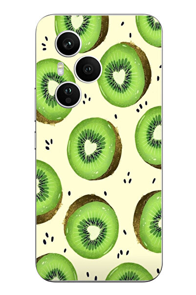 TechTree حافظة سيليكون متوافقة مع Honor 400 PRO وشرائح الأفوكادو الخضراء وCor...