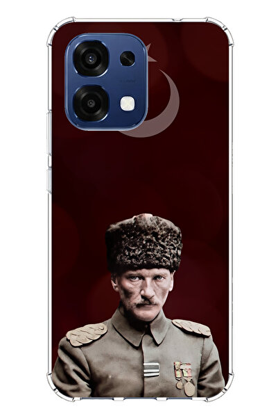 TechTree حافظة سيليكون متوافقة مع هاتف أوبو A6 برو ونجمة القمر والقائد أتاتور...