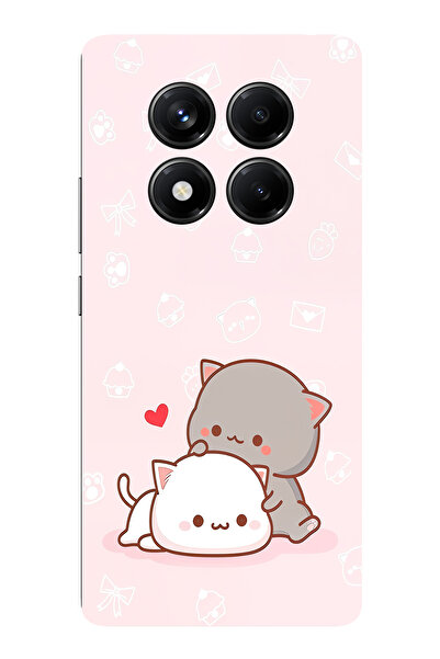 TechTree حافظة سيليكون متوافقة مع هاتف Redmi Note 14 PRO 5G، لطيفة وريموتية، مطبوع