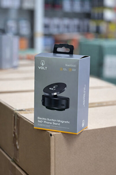 Volt حامل جوال مغناطيسي بشفط كهربائي 360° من