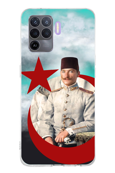 TechTree حافظة سيليكون متوافقة مع هاتف OPPO Reno 5 Lite من Young Years Atatur...