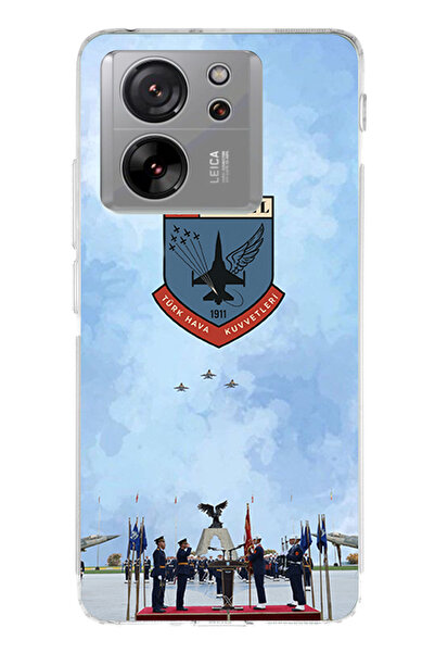 TechTree حافظة سيليكون متوافقة مع القوات الجوية التركية مطبوع لهاتف Xiaomi Mi...