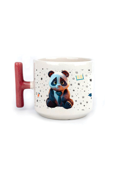 Kırtasiye Ofisi Sad Sad Panda - Occupation: Teacher Red Handle t Occupation G...