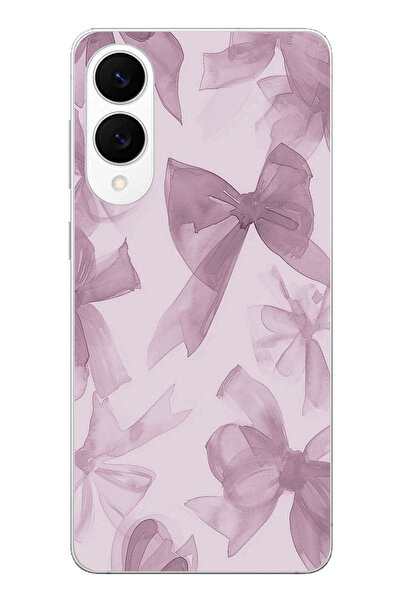 TechTree حافظة سيليكون متوافقة مع هاتف سامسونج جالاكسي S25 إيدج باللون البنفس...