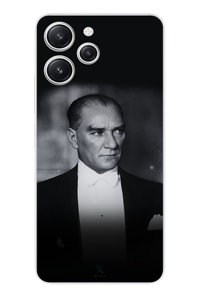 TechTree أناقة ورقيمة متوافقة مع هاتف Redmi 12: حافظة سيليكون مطبوع مع تصميم ...