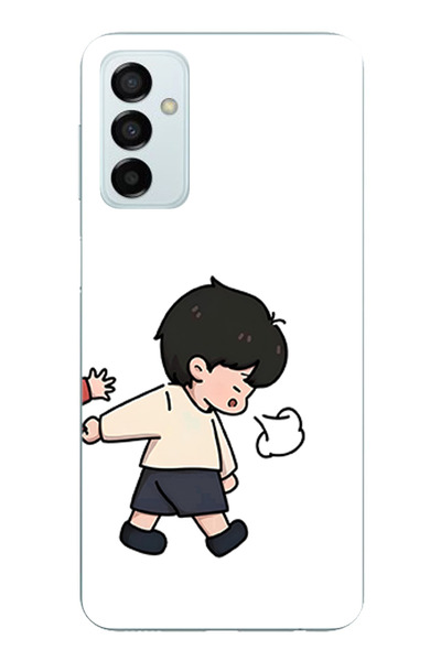 TechTree حافظة سيليكون متوافقة مع هاتف سامسونج جالاكسي M14 - حافظة سيليكون موديل مطبوع