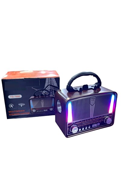 Kenko Eskitme Nostaljik Görünümlü Radyo El Fenerli | Bluetooth Usb Mp3 Çalar ...