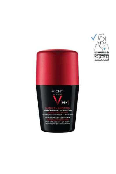 HEALTH HOUSE PHARMACY 96 Hour Clinical Control Deodorant For Men Clear 50ml