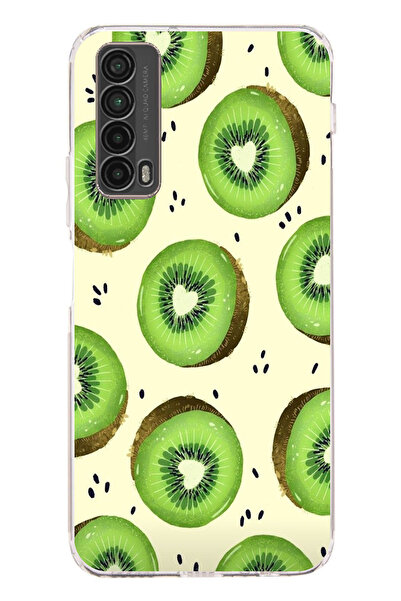 TechTree حافظة سيليكون متوافقة مع هاتف Huawei P Smart 2021 وشرائح الأفوكادو ا...