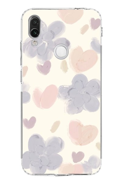 TechTree حافظة سيليكون متوافقة مع هاتف Redmi Note 7-7 PRO من Paint Garden Flo...