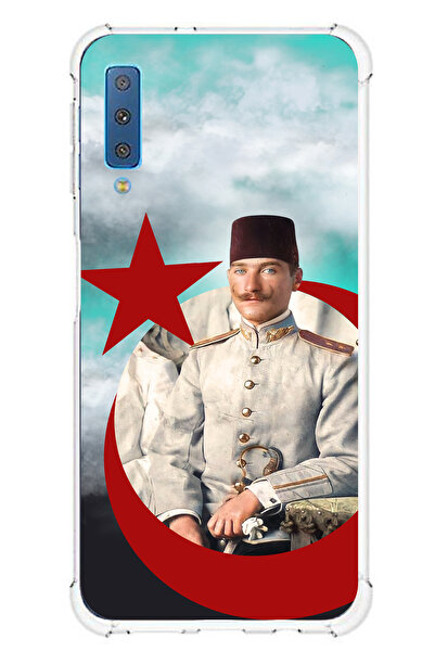 TechTree حافظة سيليكون متوافقة مع هاتف سامسونج جالاكسي A7 2018، سنة الشباب أت...