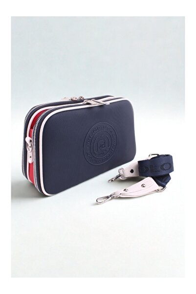 JP POLO Γυναικεία τσάντα ώμου και χιαστί με 5 θήκες από Vegan Leather