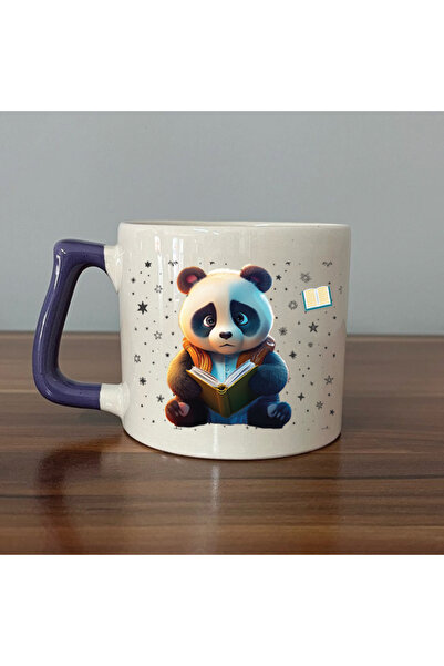 Kırtasiye Ofisi الباندا الحزينة والحزينة - المهنة: طالبة، كوب هدية للعمل الرئ...