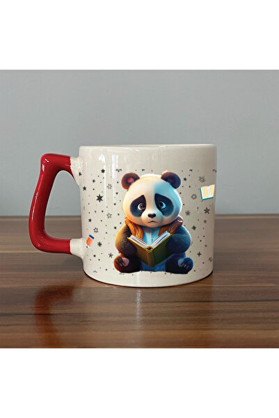 Kırtasiye Ofisi الباندا الحزينة - المهنة: طالب، كوب هدية للعمل الرئيسي بمقبض ...