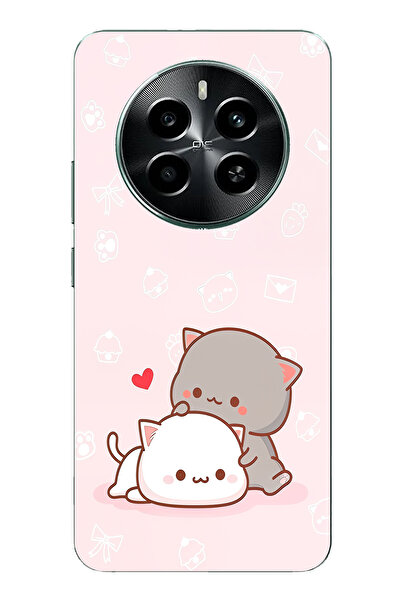 TechTree حافظة سيليكون متوافقة مع هاتف Realme 12 PRO-PRO PLUS، لطيفة وريموتية...