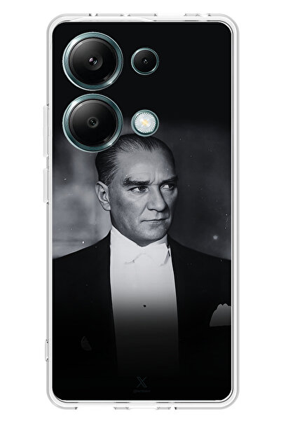 TechTree Redmi Note 13 PRO 4G متوافق مع الأناقة والنبل: حافظة سيليكون مطبوع م...