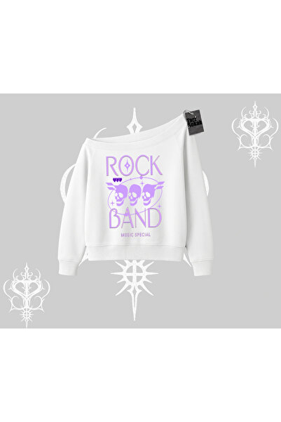 Tarzsokak Суитшърт с лодка на врата Rock Band Street Noise Culture