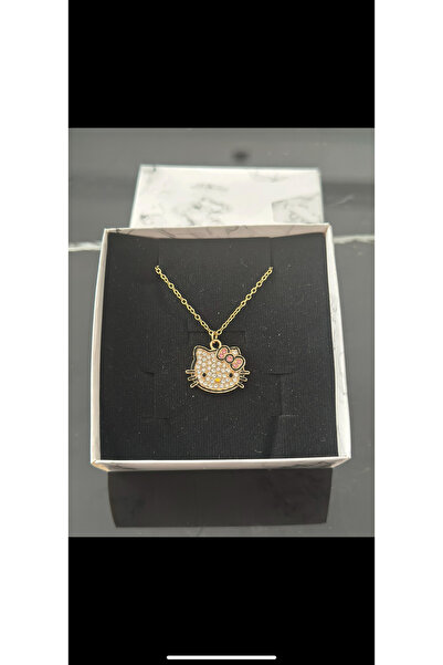 staınless steel Hello Kitty Çelik Kolye